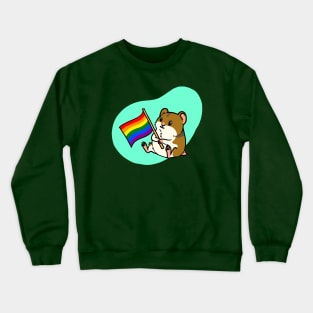 Hamster Pride Crewneck Sweatshirt